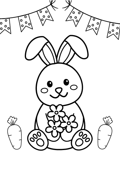 Preview of Easter coloring pages for kids